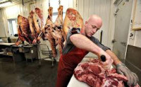 Anglia praca dla rzeźników na produkcji mięsnej w Bedford 2017